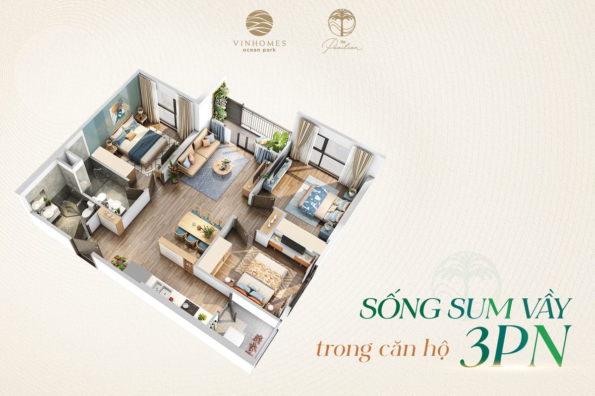 Pavilion Vinhomes Ocean Park — "Biển Thái Bình Dương thu nhỏ" và yield Airbnb 7–9% năm 2026